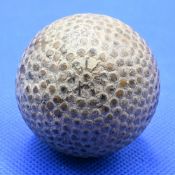 Craigpark Co Scotland ‘Climax’ bramble pattern rubber cored Golf Ball c1906 – with ‘Climax’ to