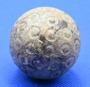 Unnamed rubber cored Golf Ball with ‘Zome’ styled with circular pattern with protruding round stud