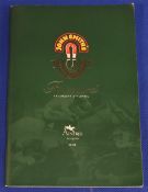 Horse Racing Grand National 2013 racecard hand signed by all 40 jockeys who raced in the Grand