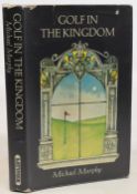 Golf in the Kingdom 1974 Michael Murphy, hardcover book with small wear/tear to dust jacket