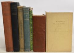 Cricket hardcover Books to include Notes and Memories of a Sports Reporter 1931 E H Lacon Watson,
