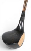 Slazenger of New York Patent screw neck brassie with full wrap over sole plate – with full grip