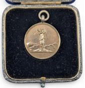 1932 The News of The World Silver Golf Fob Medal - and embossed on the reverse 
