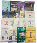 1980-1991 Cricket Programmes, Test Matches and County Matches - West Indies tour, Northampton v West