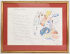 Framed Handwritten 