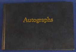 Autograph Album – Contains 16x signatures including M Roberts, L Piggott, R Cochrane, A S Cruz, B