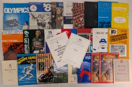 Collection of mixed Sports Programmes: to include Rugby Union, 1988 Western Province Newlands,