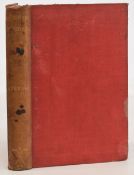 Golfiana Miscellanea 1887 James Lindsy Stewart, hardcover book in good condition with marks to