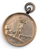 1939 The News of The World Silver Golf Medal - and embossed on the reverse 