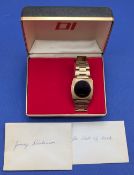 Vintage Digitex LED Watch owned by Jimmy Dickinson - Jack Niclaus’ Caddy, vintage 1970s watch in