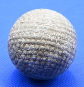 Giepel & Lange, London ‘The Pneumatic’ rubber cored bramble pattern Golf Ball – with details