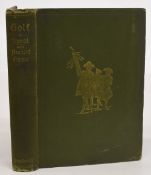 Golf: A Royal and Ancient Game 1893 Robert Clark, hardcover book in good condition