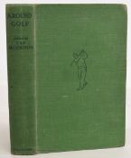 Around Golf 1939 J S F Morrison, hardcover book in VG-G condition with some foxing