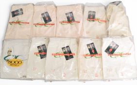 10x Vintage David Gower Cricket Whites Trousers, Seton Sports old shop stock adults assorted
