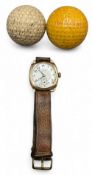 1931 Tom Haliburton Williamwood Golf Club Western Boys Championship Award Watch - presented to T B