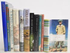 Golfing Books to include: Golf Stories 2011 Charles McGarath, Golf is a Funny Game 1967 A L