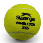 2024 Wimbledon Tennis Slazenger Ball signed by Justine Henrik