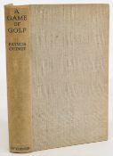 A Game of Golf 1933 Francis Ouimet 1st edition, hardcover book in VG-G condition