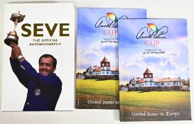 Golf Autographs – Seve Ballesteros Autobiography (Signed) by Seve internally ‘The Official