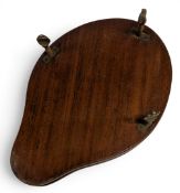 An antique mahogany Lawn Tennis Racket Press: will hold three rackets, original fittings fully