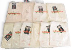 10x Vintage David Gower Cricket Whites Trousers, Seton Sports old shop stock, adults assorted sizes