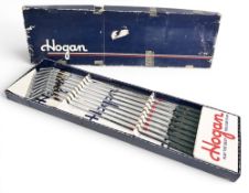 Ben Hogan 35th Anniversary Golf club set (9) complete with carded box, includes 3-9, E and P
