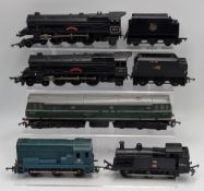 5x Hornby Tri-ang Electric OO gauge Trains Locomotives, Princess Victoria with tender, Princess