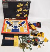 Unusual Malins for Meccano Live Steam Stationary Engine, with a boxed set No.5 almost complete and a