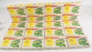 Vintage Keil Craft London County Double Decker Bus K325 1/72 scale model kit, unmade old shop