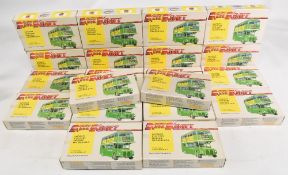 Vintage Keil Craft London County Double Decker Bus K325 1/72 scale model kit, unmade old shop