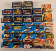 Vintage Matchbox Boxed Diecast Toy Cars and Vehicles, assorted boxes and carded, item one by