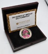 Coins – The Queen’s 90th Birthday Gold Numisproof 9 carat Gold Coin – limited edition 70/90 50mm,