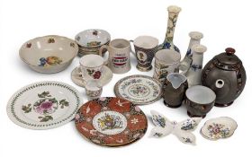 Collectable Dinnerware Ceramics: to include good Denby Marrakesh teapot, milk jug, and sugar bowl,