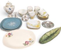 Collectable Ceramic China Dinner Ware, with makers of Old Country Rose, Ansley, Midwinter,