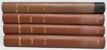 CAMDEN’S BRITANNIA – 2nd ed 1806 – Vols 1-4, large folio, 27 to 42 county maps and many fine