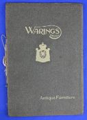 GREAT BRITAIN - WARINGS FURNITURE CATALOGUES c1900 (2), two 44 page catalogues with fine