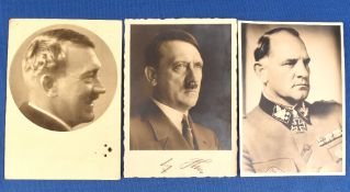 GERMAN WWII HISTORY – AUTOGRAPH – ADOLF HITLER – WALTER HOFMANN ‘Von Waldl’ (1905-1977)