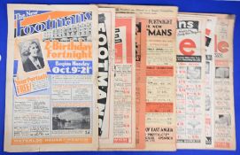 GREAT BRITAIN - FASHION (8) FOOTMANS DEPARTMANS STORE, Ipswich 1930s - collection of 8 different