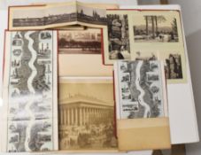 SELECTION OF SOUVENIR PANORAMA PHOTOGRAPH BOOKS - featuring Mainz bis Coln, Sachs Schweiz,