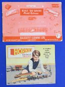 GREAT BRITAIN - MODEL RAILWAYS (2) incl HORNBY CLOCKWORK TRAINS 1956. Fold out multicoloured