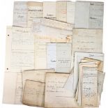PEMBROKSHIRE - ASSORTED DOCUMENTS / LEASES – 1870s onwards (25)