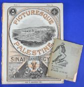PALESTINE - BOOKS (2) PICTURESQUE PALESTINE, SINAU AND EGYPT edited by Sir Charles W Wilson