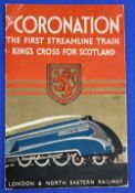 RAILWAYS - “THE CORONATION” THE FIRST STREAMLINE TRAIN KING’S CROSS FOR EDINBURGH from Monday 2nd