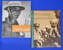 WORLD WAR II (2 Publications) ABYSSINIAN CAMPAIGNS. THE OFFICIAL STORY OF THE CONQUEST OF ITALIAN