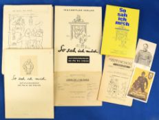 GERMAN - NAZI - POLITICAL HISTORY ARCHIVE AND ORIGINAL ILLUSTRATIONS – WALTER HOFMANN (1905-1977)