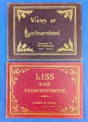2X ANTIQUE TOPOGRAPHICAL PHOTOGRAPHIC VIEW ALBUMS, LOCHEARNHEAD BY WM THORNTON POST OFFICE, Liss and