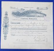 NEW ZEALAND - GOLD MINES - THE LONDON & NEW ZEALAND EXPLORATION COMPANY (Mines in the Hauraki
