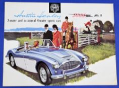 AUTOMOBILES - AUSTIN HEALEY 2 – SEATER AND OCCASIONAL 4 – SEATED SPORTS CARS 1959-61. A large and