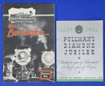 RAILWAYS - UNITED STATES (2) SOUVENIR OF THE CHICAGO, BURLINGTON & QUINCY RAILROAD 1933 - 32 page