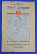 GREAT BRITAIN – CANALS, THE PORT OF GLOUCESTER “THE OCEAN PORT FOR THE MIDLANDS” 1936 - an